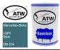 Preview: Mercedes-Benz, Light Blue, DB-334: 500ml Lackdose, von ATW Autoteile West.